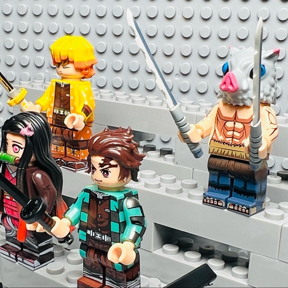 Demon Slayer Custom Minifigures Lot of 4 - Picture 3 of 6